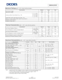 DMN6022SSD-13 Datasheet Page 2