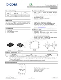 DMNH6021SPDW-13 Datasheet Cover