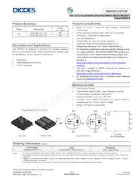 DMNH6035SPDW-13 Datasheet Cover