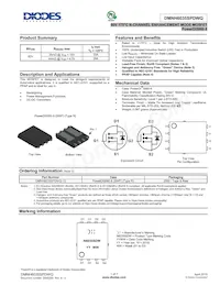 DMNH6035SPDWQ-13 Datasheet Cover