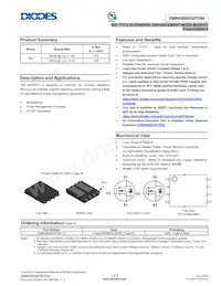 DMNH6065SPDW-13 Datasheet Cover
