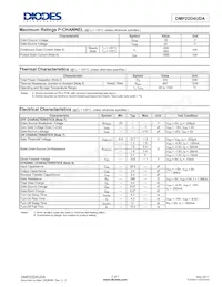 DMP22D4UDA-7B Datasheet Pagina 2