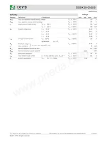 DSSK38-0025BS-TUB Datasheet Page 2
