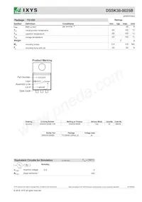 DSSK38-0025BS-TUB Datasheet Page 3