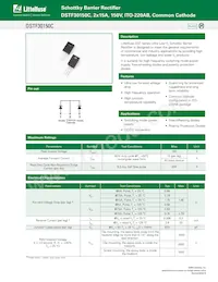 DSTF30150C Datasheet Cover