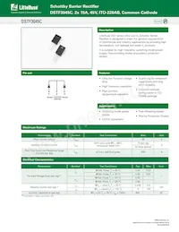 DSTF3045C Datasheet Cover