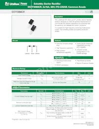 DSTF3060CR Datasheet Cover