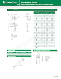 DSTF3060CR Datasheet Page 3