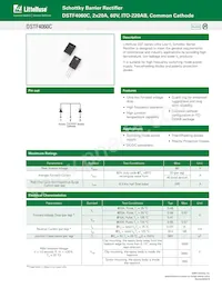 DSTF4060C Datasheet Cover