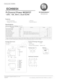 ECH8654-TL-H Datenblatt Cover