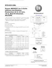 EFC4C012NLTDG Datasheet Cover