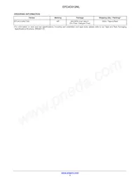 EFC4C012NLTDG Datasheet Page 5