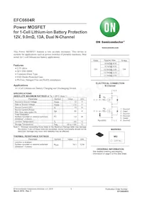 EFC6604R-TR Datasheet Cover
