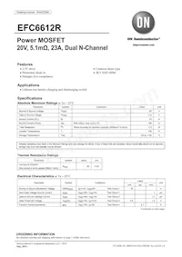 EFC6612R-TF Datenblatt Cover