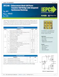 EPC2108 Datasheet Cover