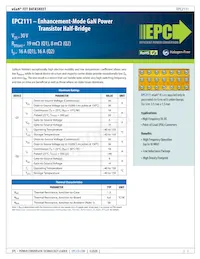 EPC2111ENGRT數據表 封面