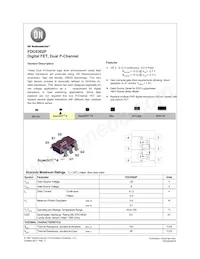 FDC6302P Datasheet Cover