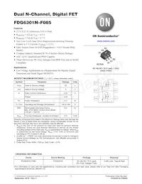 FDG6301N-F085P Datasheet Cover