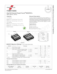 FDMC7200S Datasheet Page 2