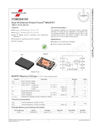 FDMD84100 Datasheet Page 2