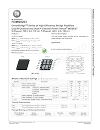 FDMQ8203 Datasheet Cover