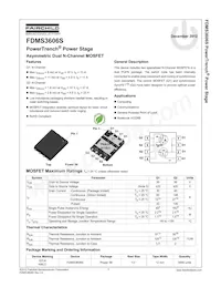 FDMS3606S Datasheet Pagina 2