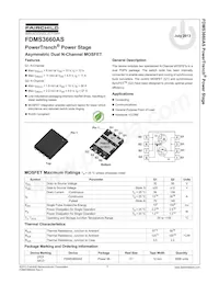 FDMS3660AS Datasheet Page 2