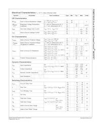 FDMS7602S Datasheet Page 3