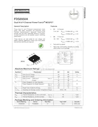 FDS8958A Datasheet Page 2