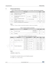 FERD20H60CG-TR Datasheet Page 2