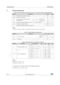 FERD20L60CG-TR Datasheet Page 2