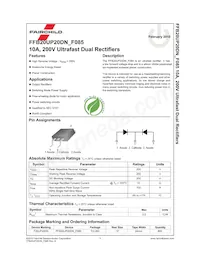 FFB20UP20DN-F085 Datasheet Page 2
