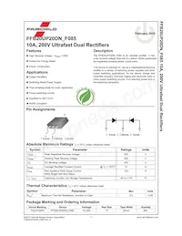 FFB20UP20DN-F085數據表 頁面 2