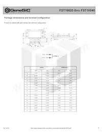 FST16040 Datasheet Page 3