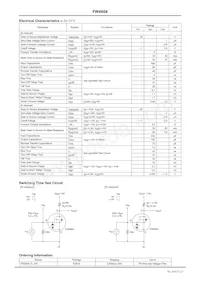 FW4604-TL-2W Datasheet Page 2