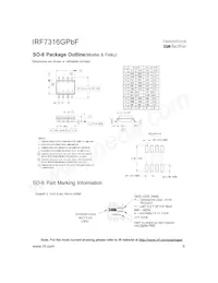 IRF7316GTRPBF Datasheet Page 6