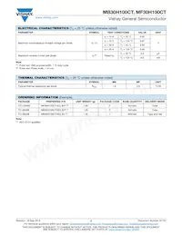 M30H100CTHE3_A/P Datasheet Page 2