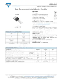 M30L40C-E3/4W Datasheet Cover