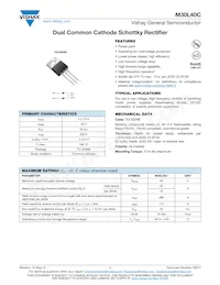 M30L40C-E3/4W Datasheet Copertura