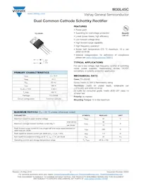 M30L45C-E3/4W Datenblatt Cover