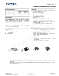 MBR10100CS2TR-E1 Datasheet Cover