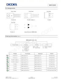 MBR10200CTF-E1 Datasheet Pagina 2