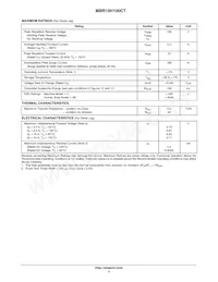 MBR10H100CTG Datasheet Page 2