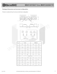 MBR120200CTR Datasheet Page 3