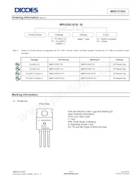 MBR15100CTF-G1 Datasheet Page 2