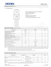 MBR15100CTF-G1 Datasheet Page 3