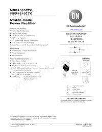 MBR1535CT Datasheet Cover