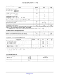 MBR1535CT Datasheet Page 2