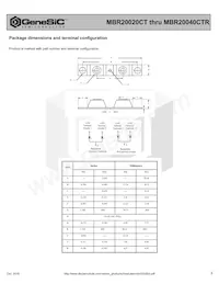 MBR20040CTR Datasheet Page 3