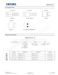 MBR20100CTF-E1 Datasheet Page 2